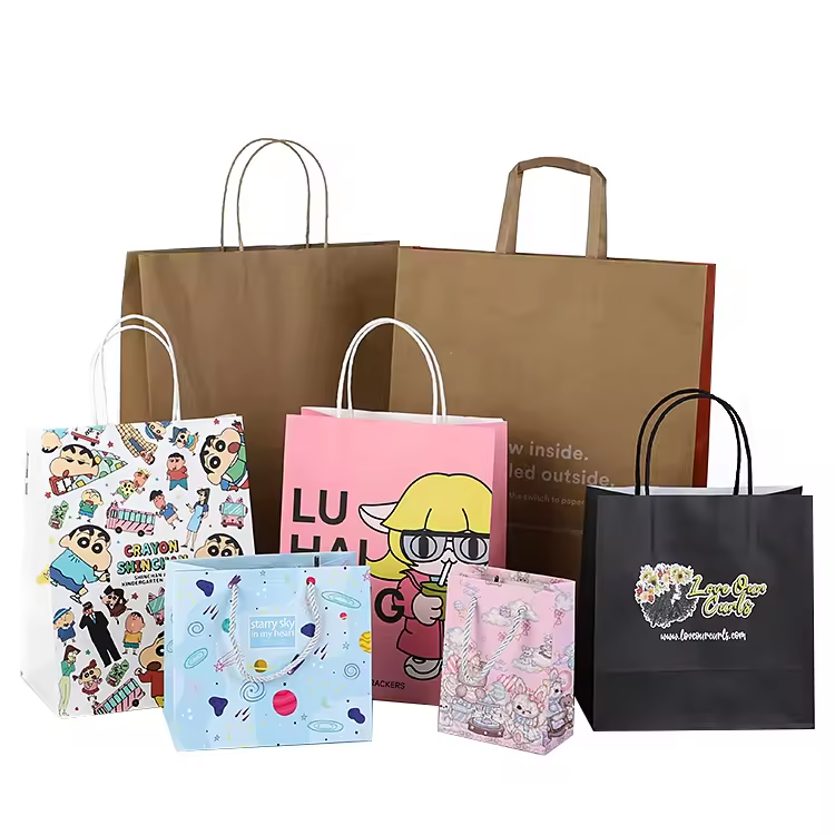 Customize Various Green Environmental Protection Paper Bags