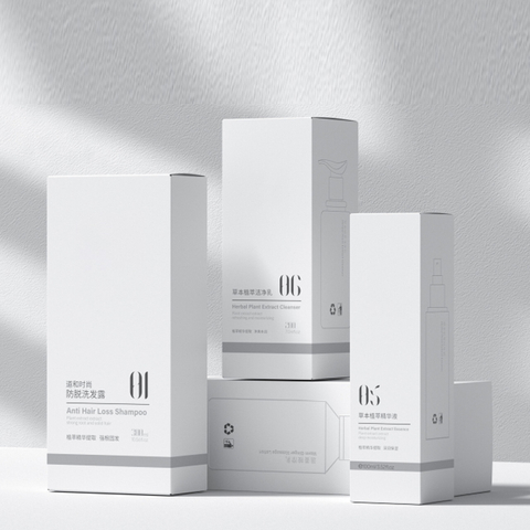 Beautiful Makeup and Skincare Product Paper Box