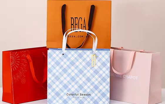 Zixuan paper bags - Customizable logo, convenient and durable gift bags