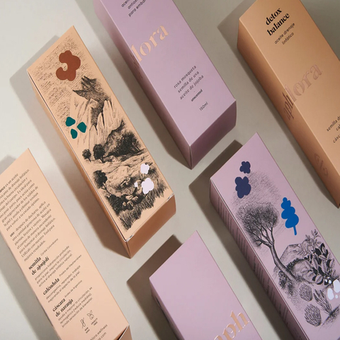 Customizable logo UV packaging boxes