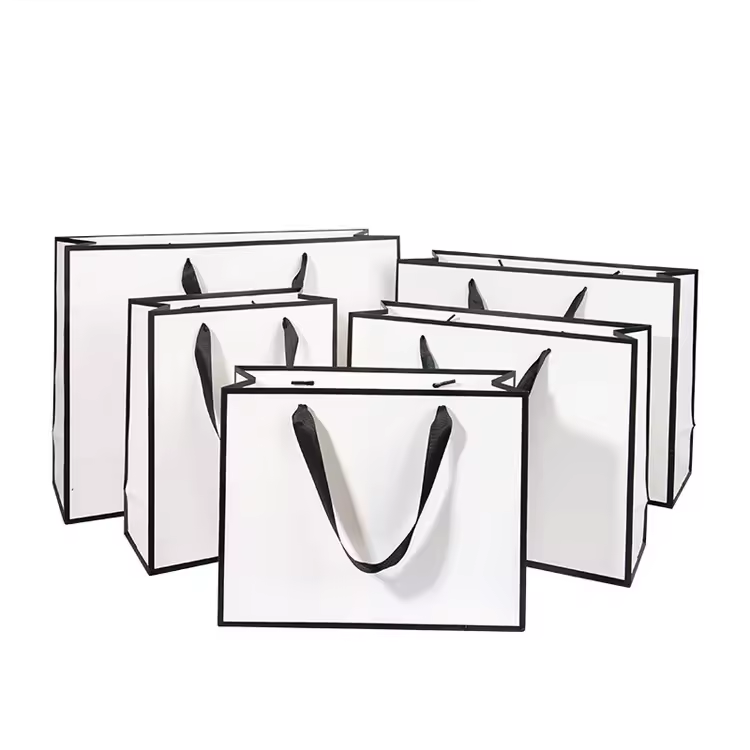 Customize various holiday promotional gift paper bags