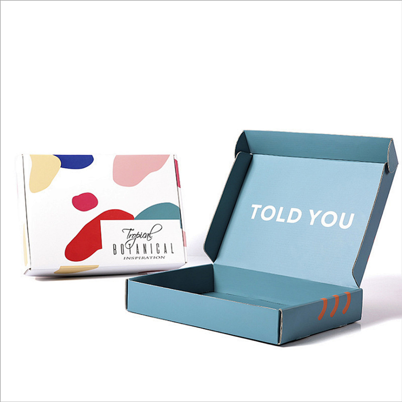 Customized cosmetics eco-friendly mailbox box