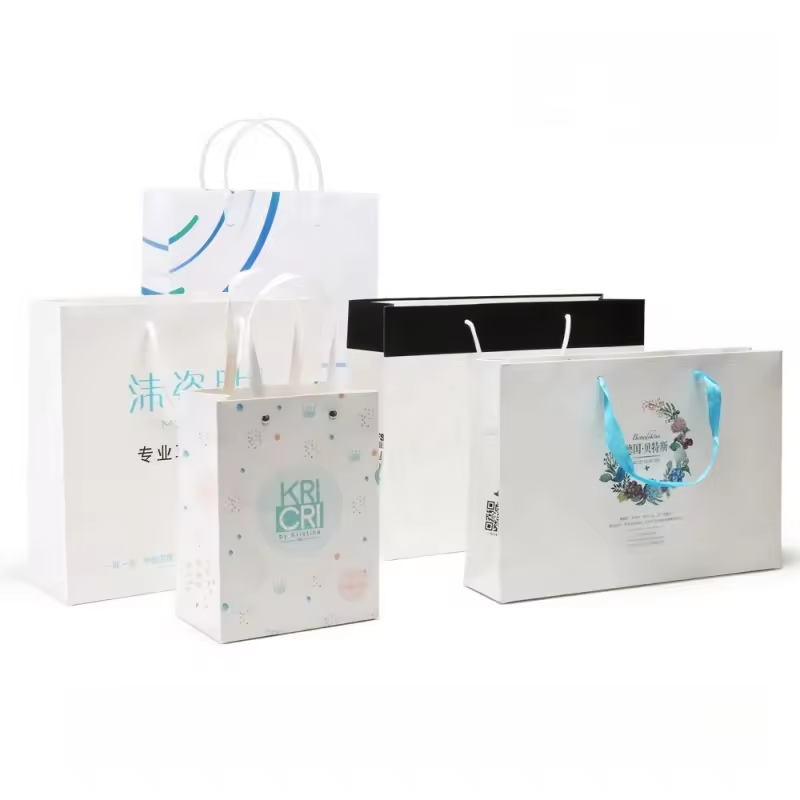 Custom Light Luxury Cosmetic Paper Bag