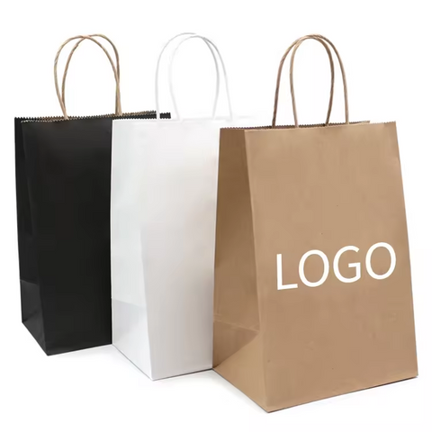 Customized catering, food kraft paper bags