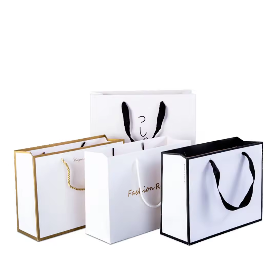 Customize various holiday promotional gift paper bags