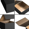 Gold Foil Embossed Folding Rigid Magnet Box