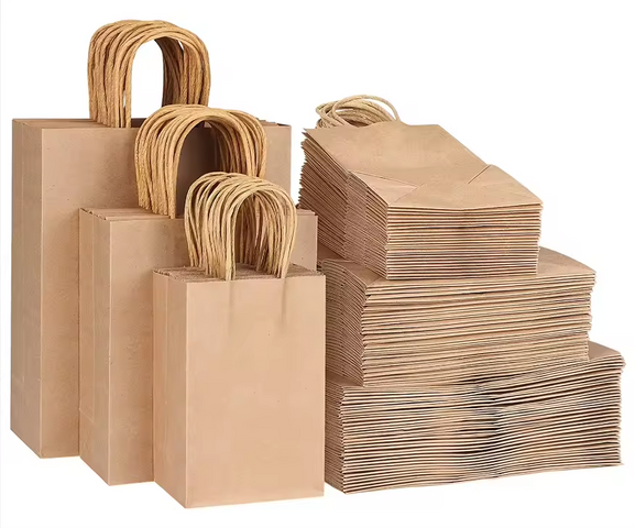 Customized catering, food kraft paper bags