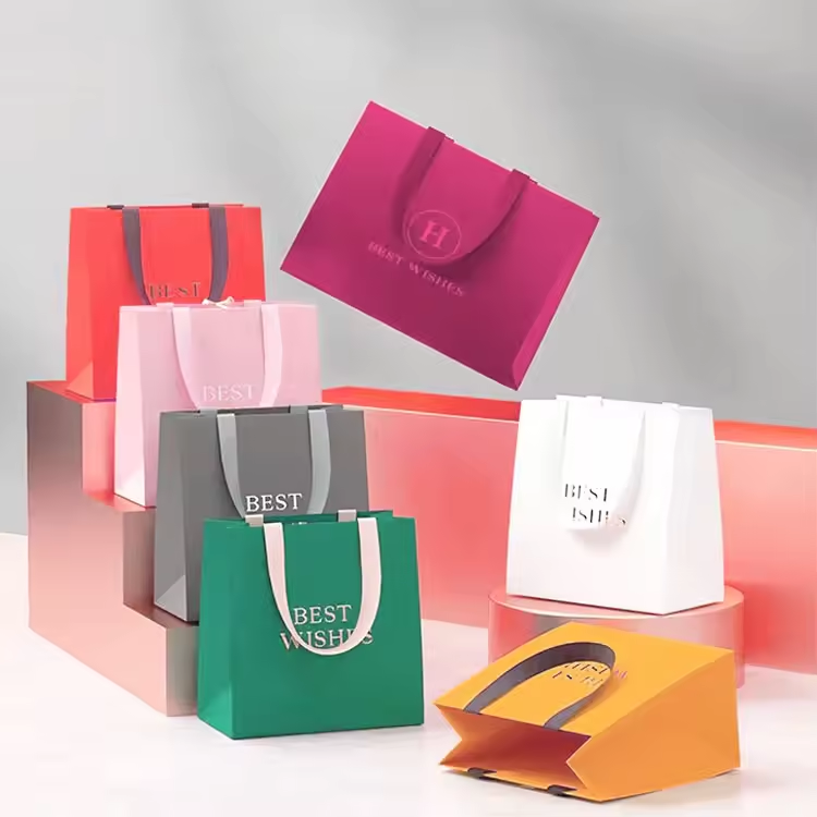Customized High-End Light Luxury Gift Paper Bag